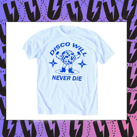 "Disco Will Never Die" Character Tee