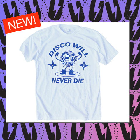 "Disco Will Never Die" Character Tee